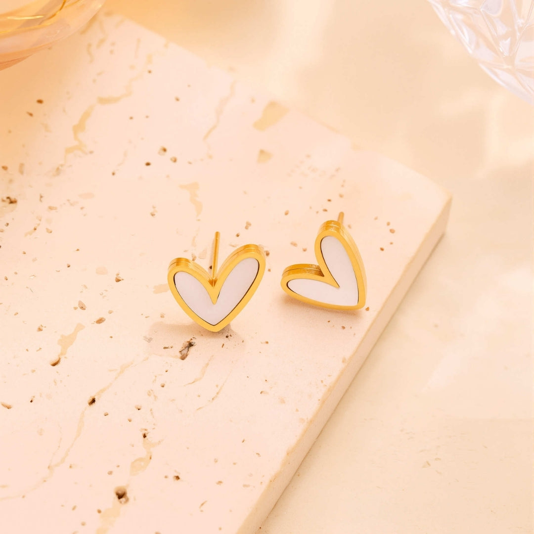 Minimalist Love Earrings
