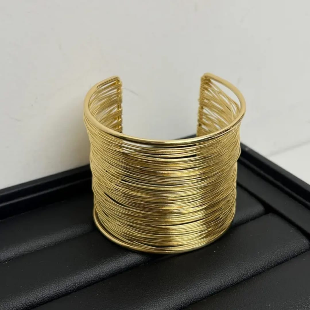 Gilded Pulse Bracelet