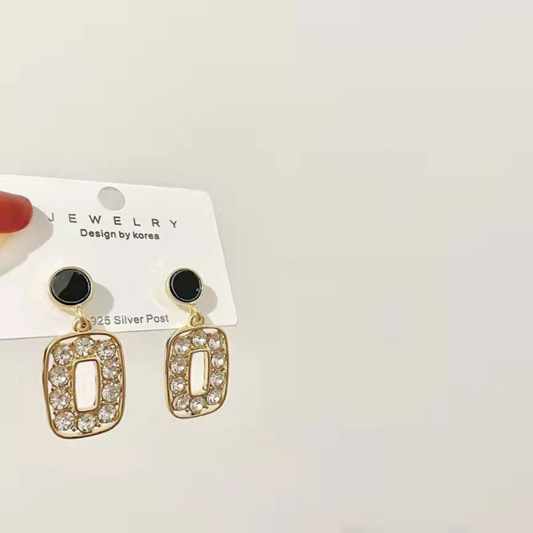 Bling Blogger Dangler Earrings