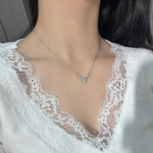 Delicate Dainty Leaf Necklace