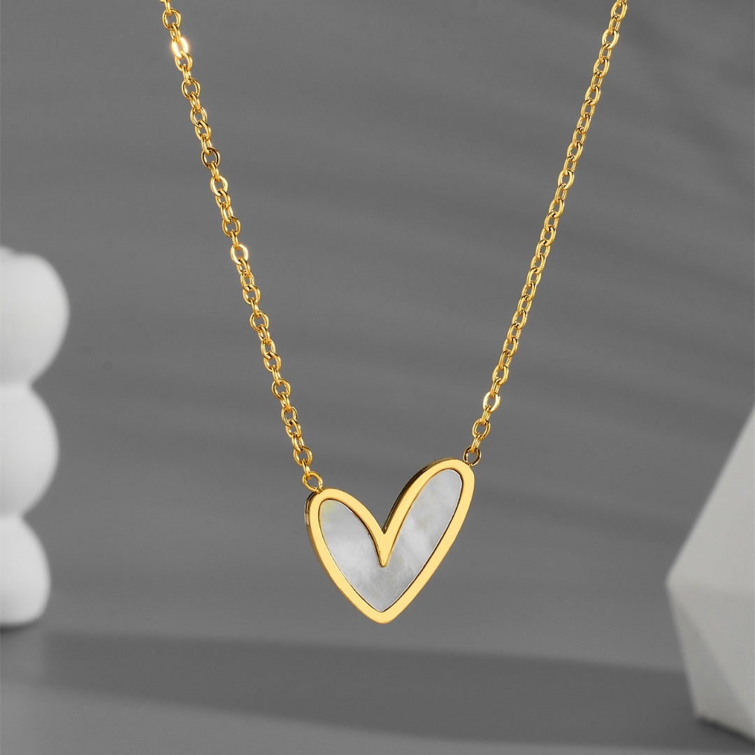 Seaside Serenade Heart Necklace