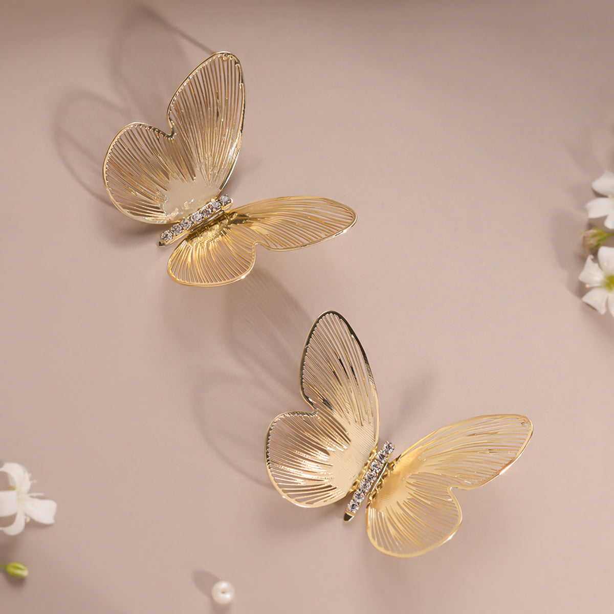 Fluttering Butterfly Earrings