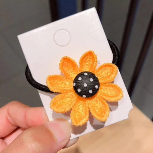 Crochet Sunflower Rubber