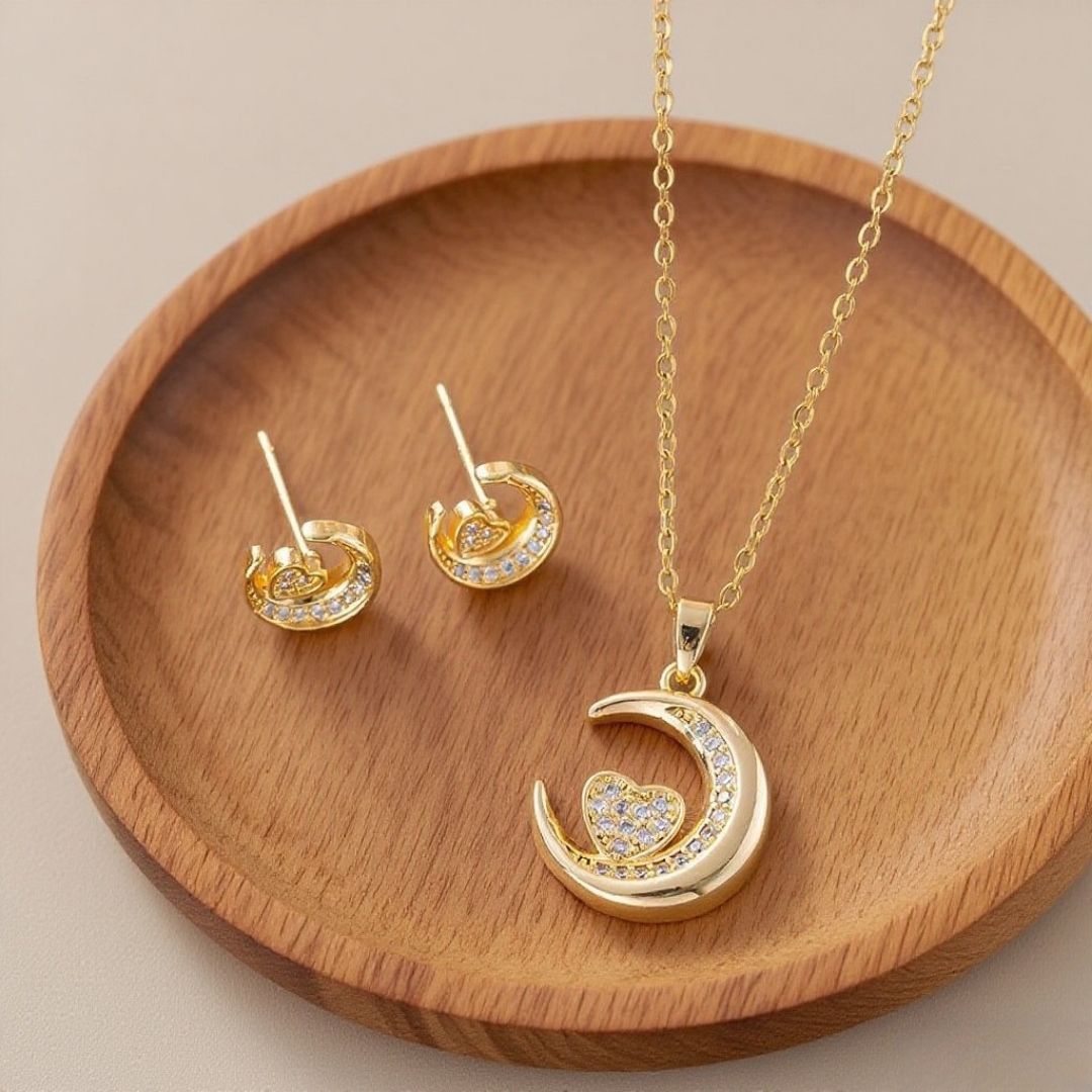 Lunar Whispers Jewelry Set