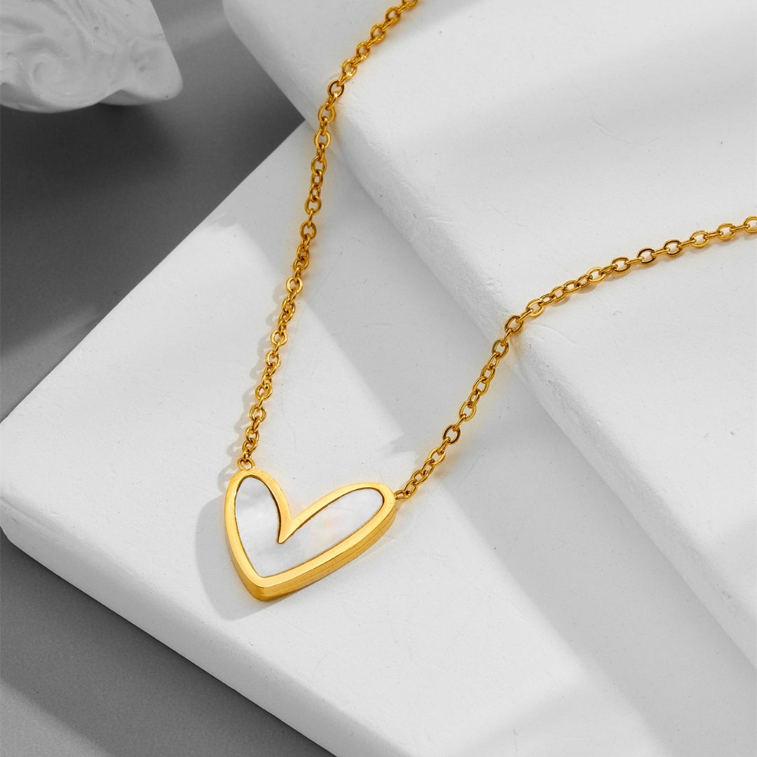 Seaside Serenade Heart Necklace