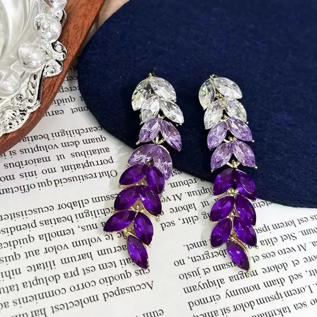 Crystal Meadow Drops Earring