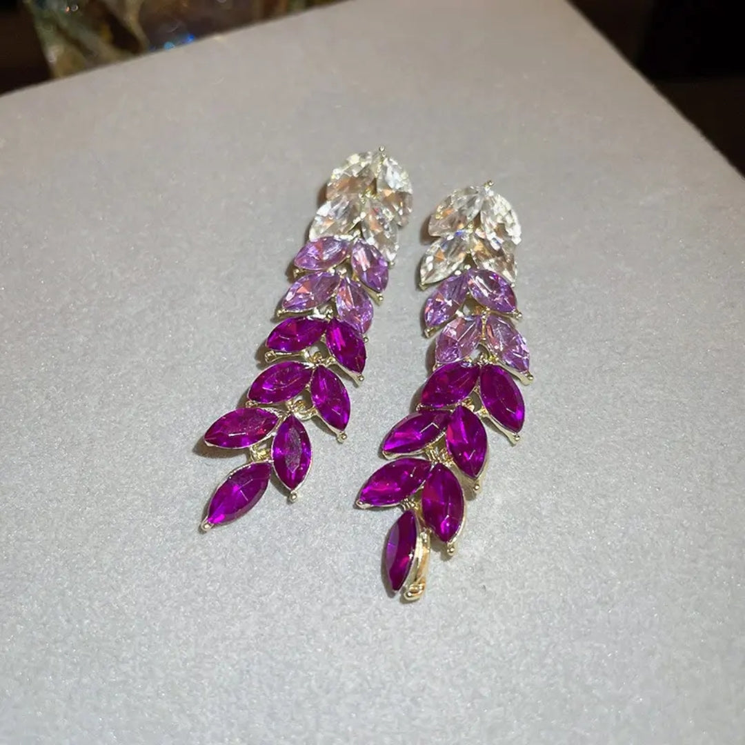 Crystal Meadow Drops Earring