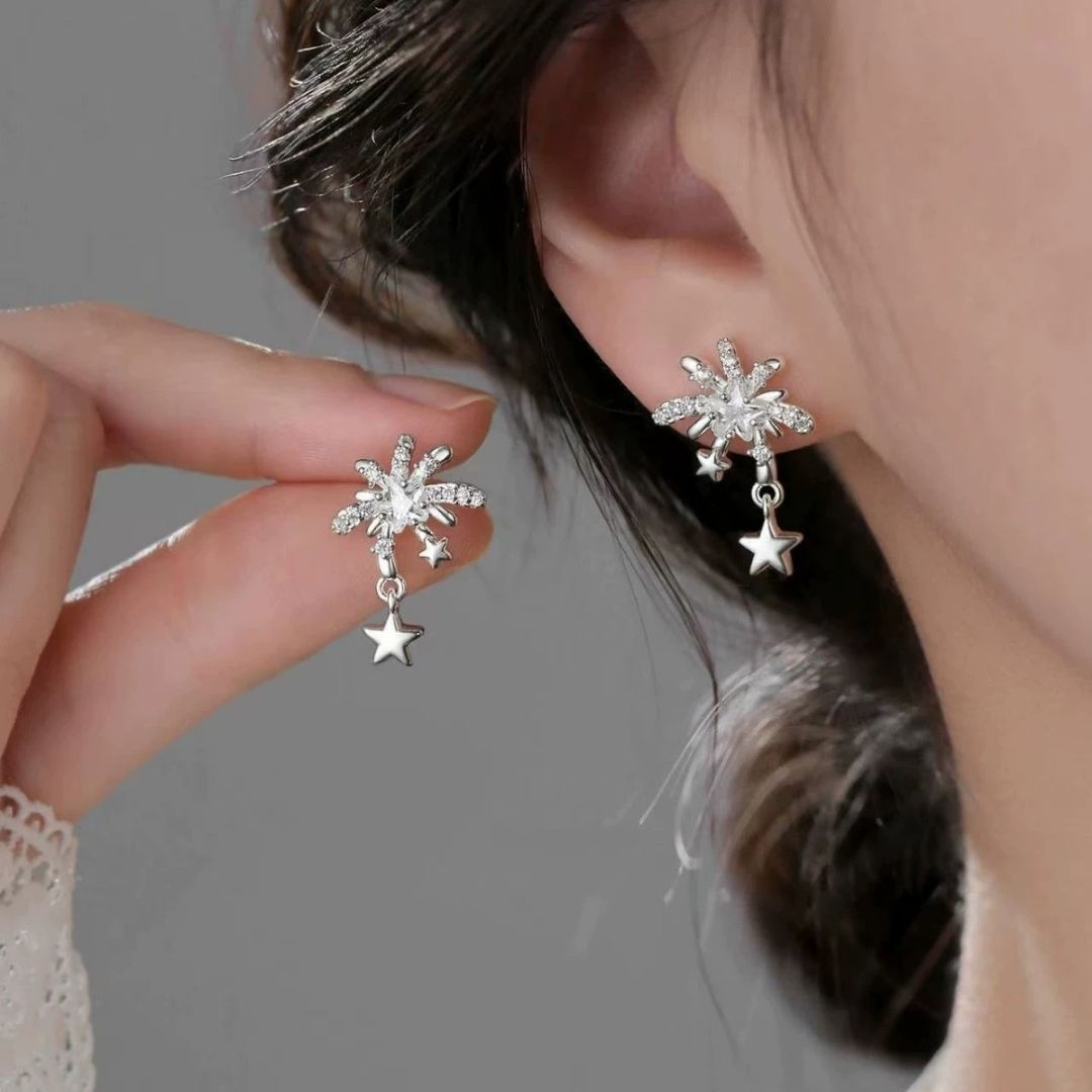 Moonlit Comet Earrings