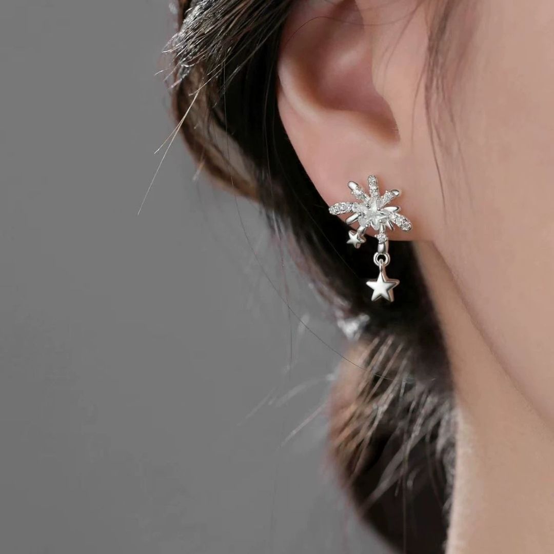 Moonlit Comet Earrings