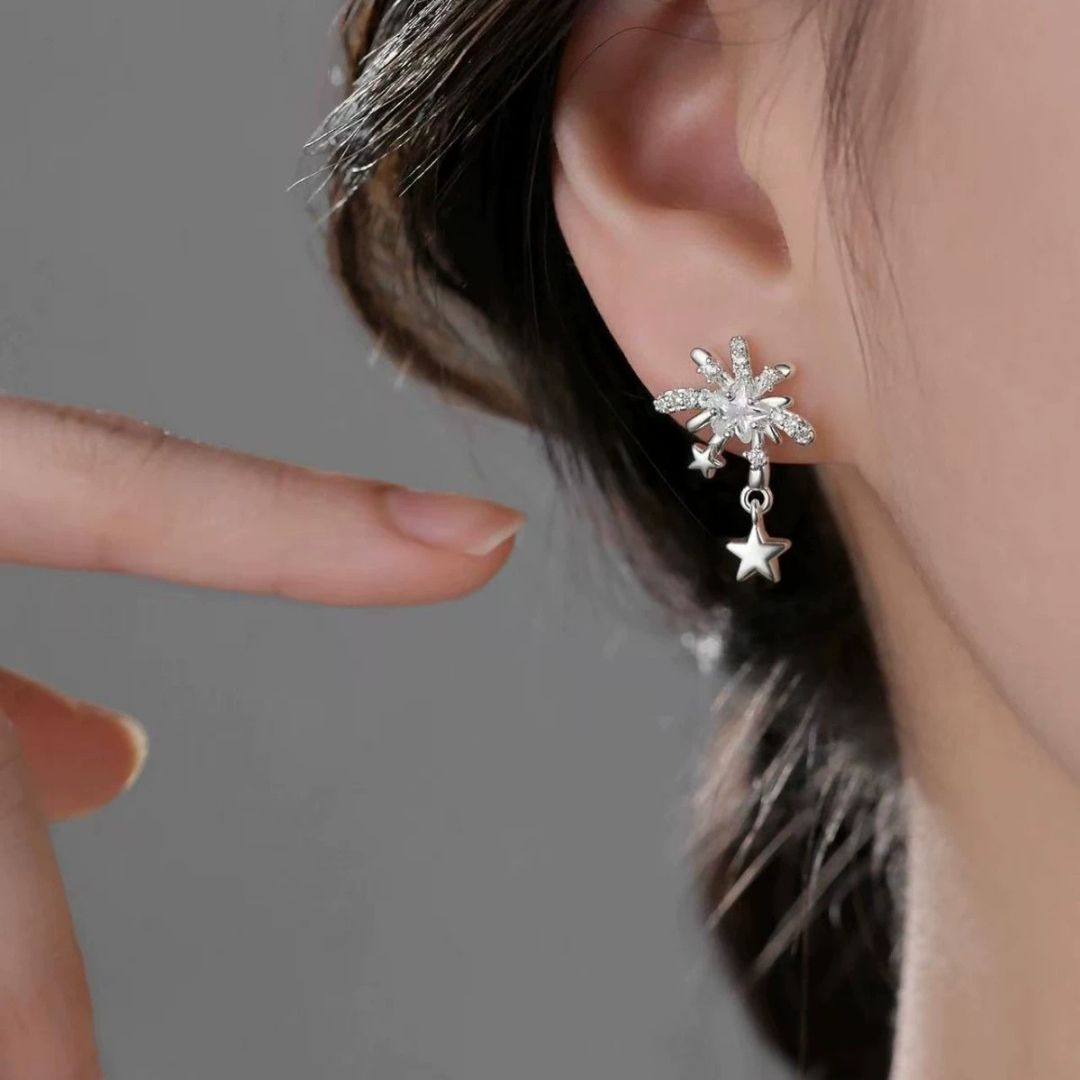 Moonlit Comet Earrings