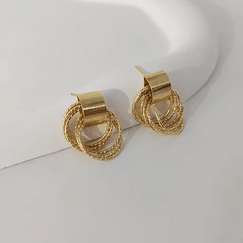 Scarlet Chain Earring