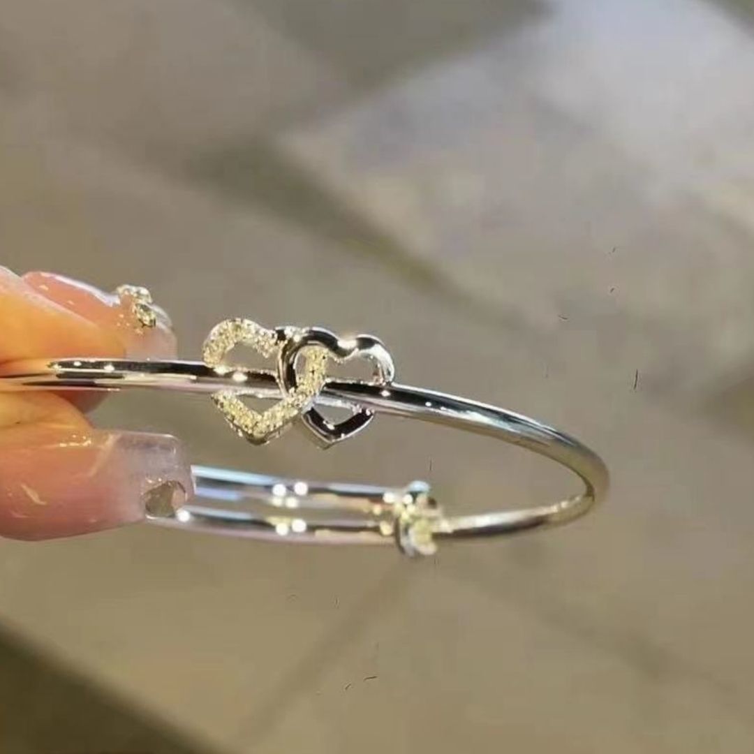 Twin Hearts Bracelet