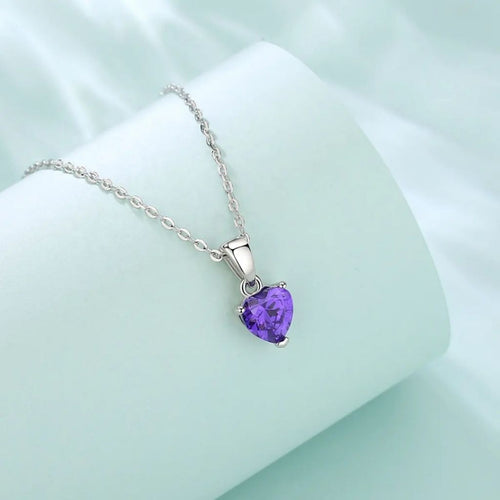 Lavender Gem Necklace