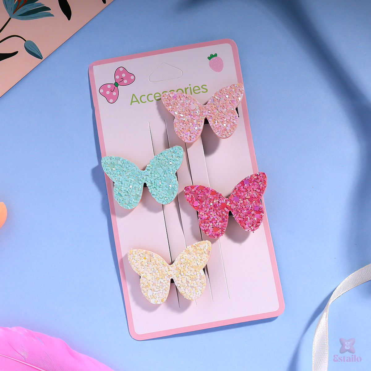 Glitterfly  Baby Clips