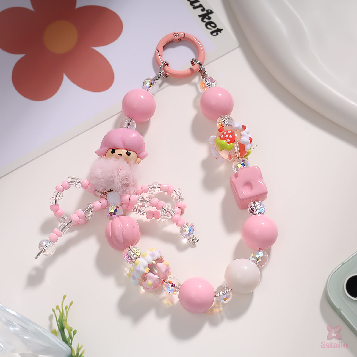 Doll Drop Phone Charm