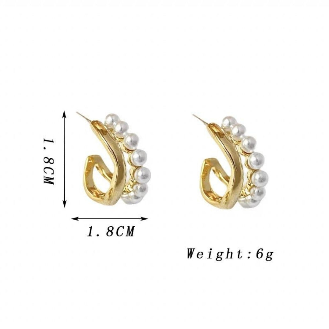 Bling Blogger Hoops Earrings