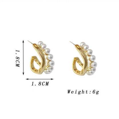 Bling Blogger Hoops Earrings