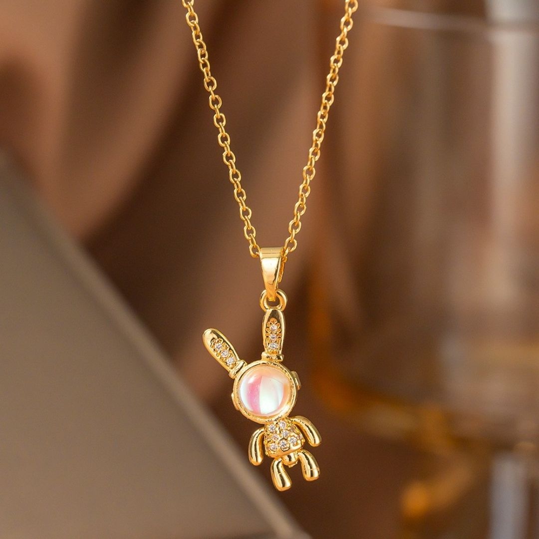 Cyber-Bunny  Necklace