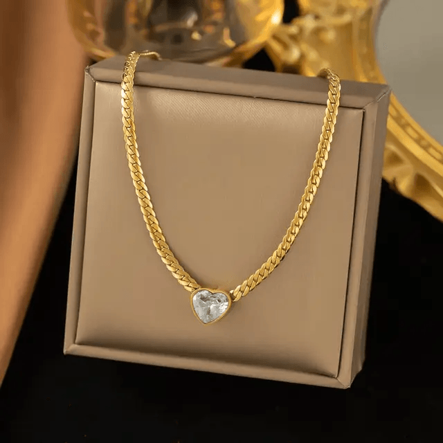 Blind Date heart Necklace