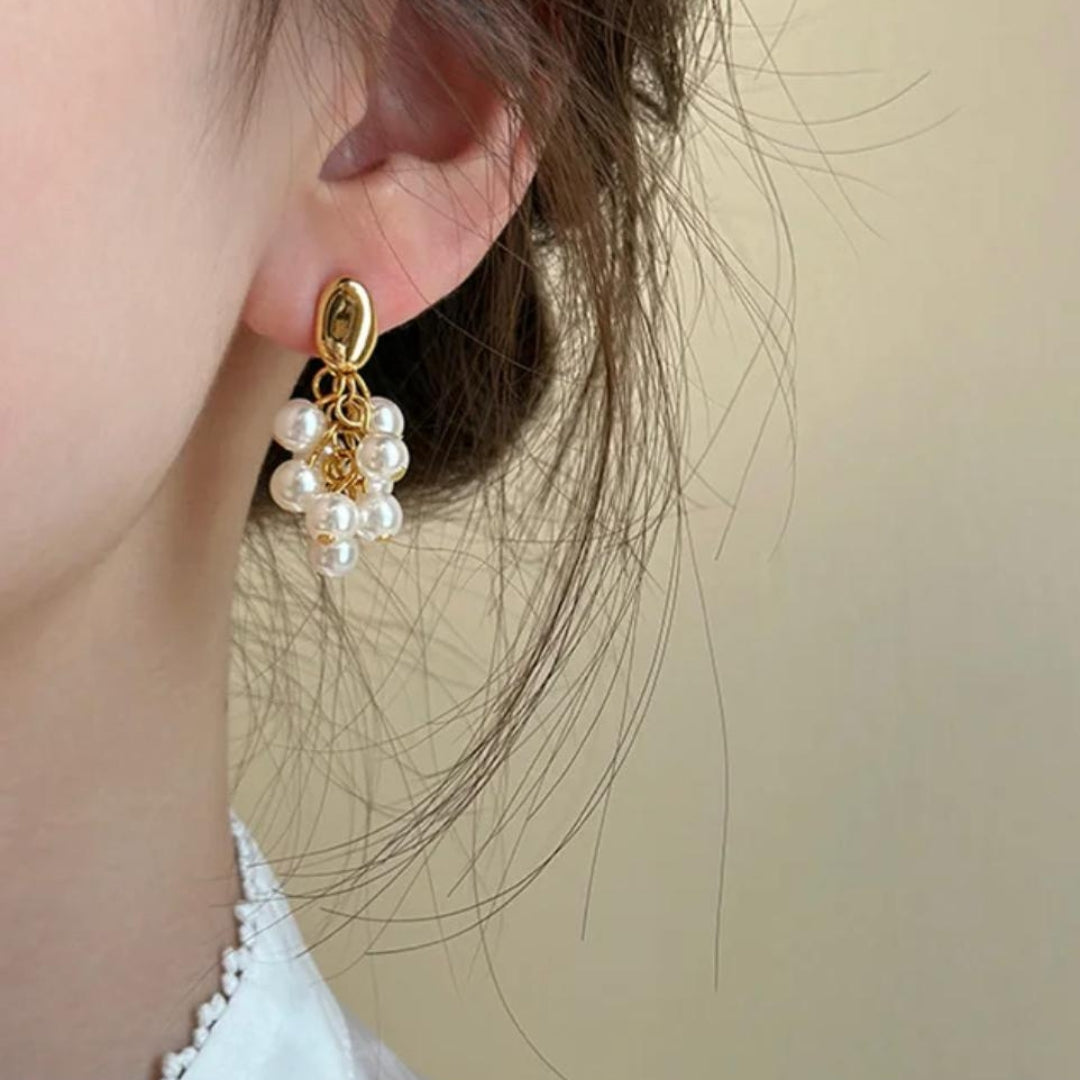 Pearl isabella earrings