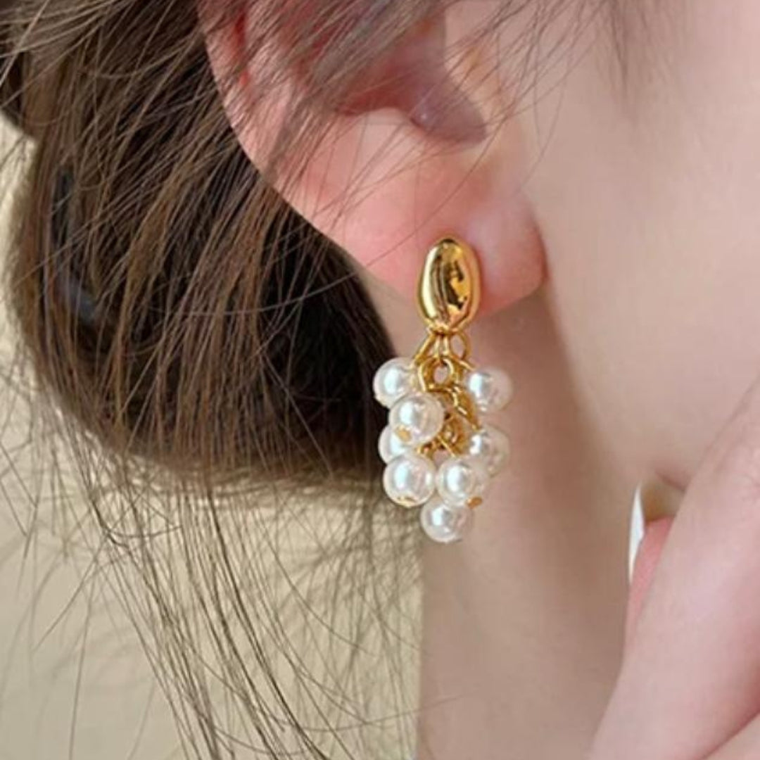 Pearl isabella earrings