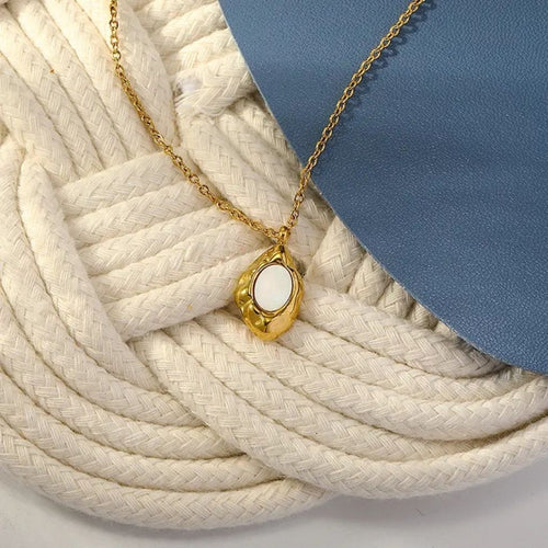 Ivory Slate Neckpiece
