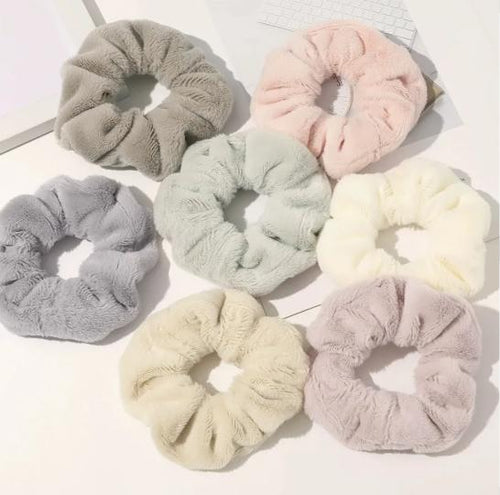 Velvet scrunchies Hair Band (pack of 2)