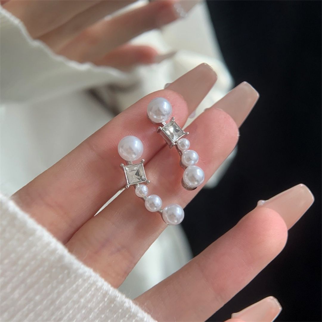 Lumina Pearl Climbers Earrings