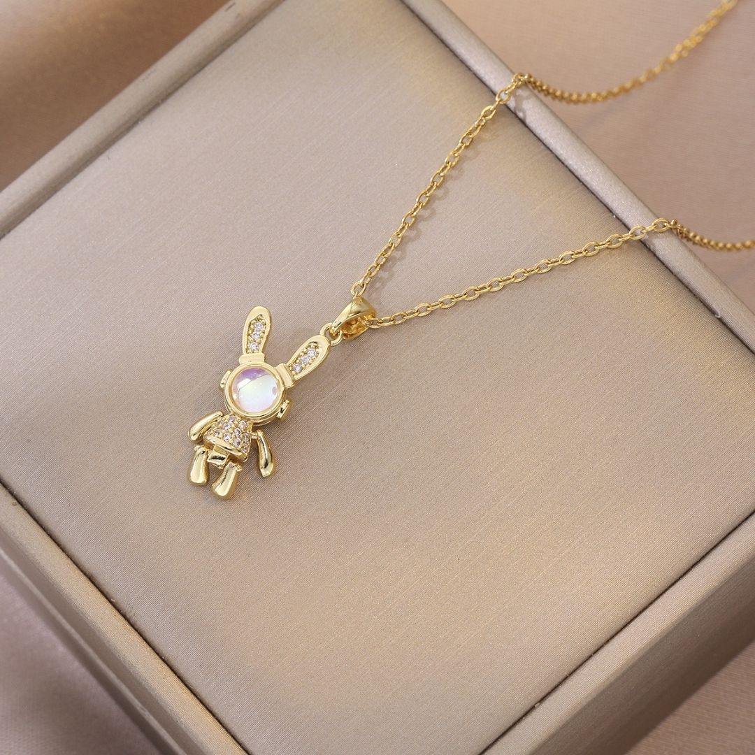 Cyber-Bunny  Necklace