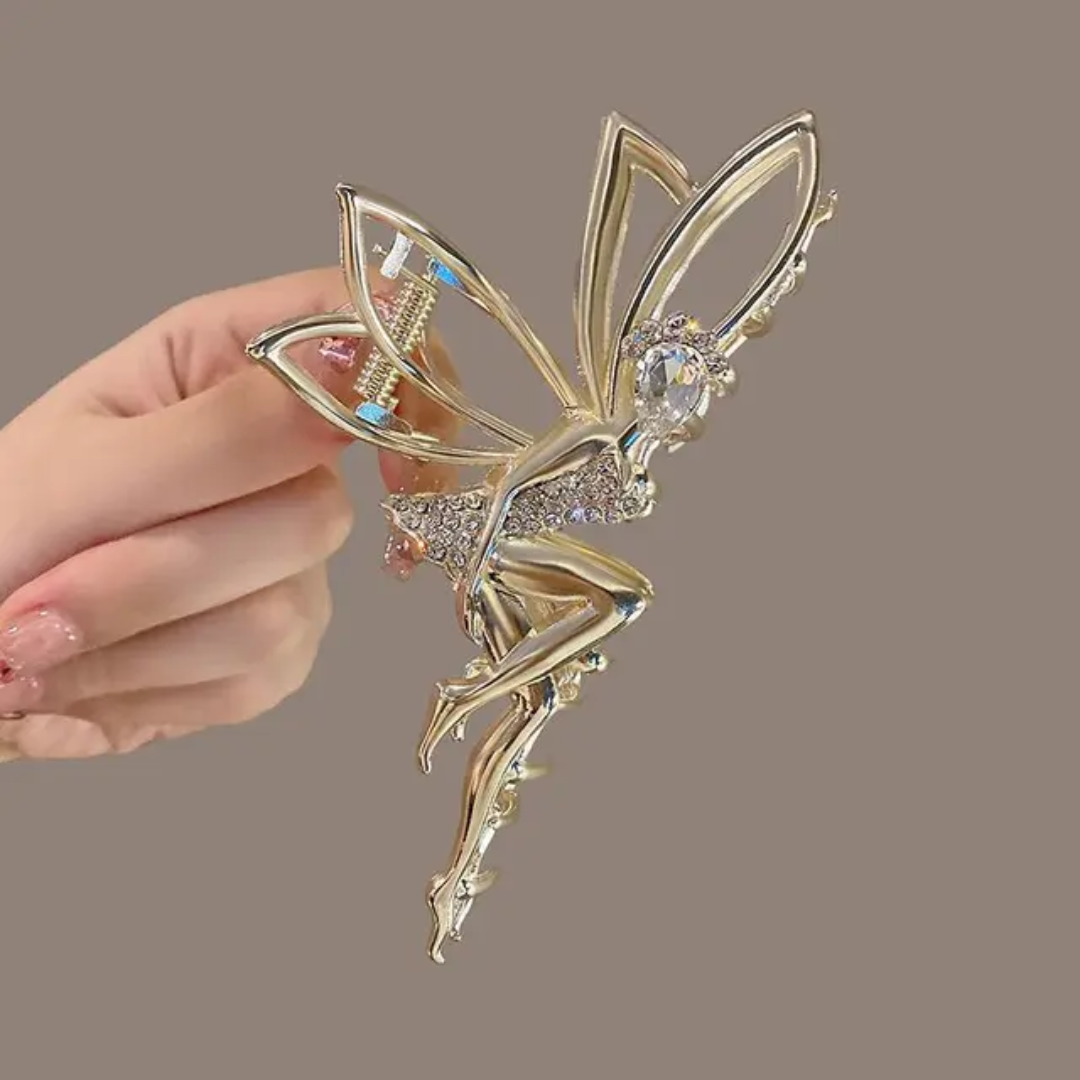 Fairy Design Metal Hair Claw