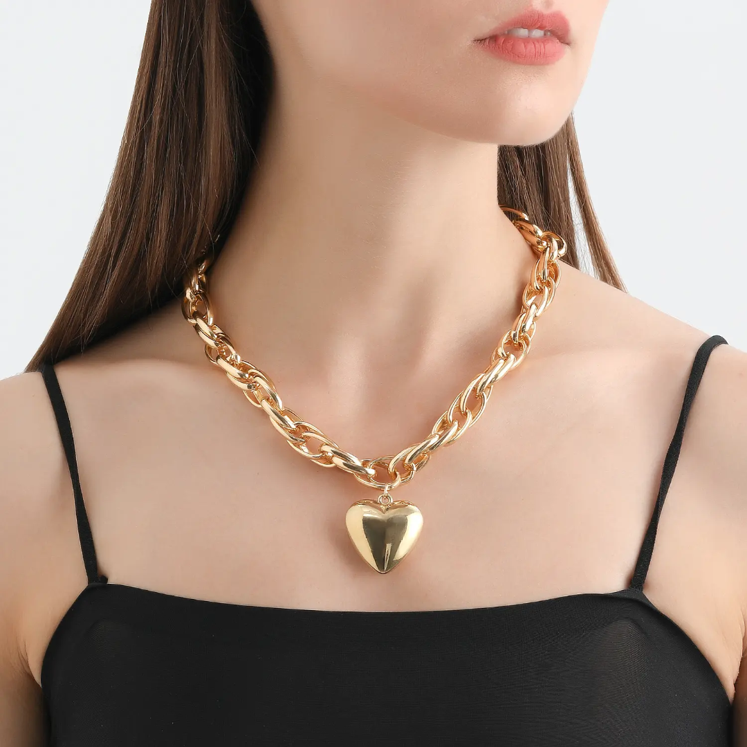 Modern Croissant Necklace