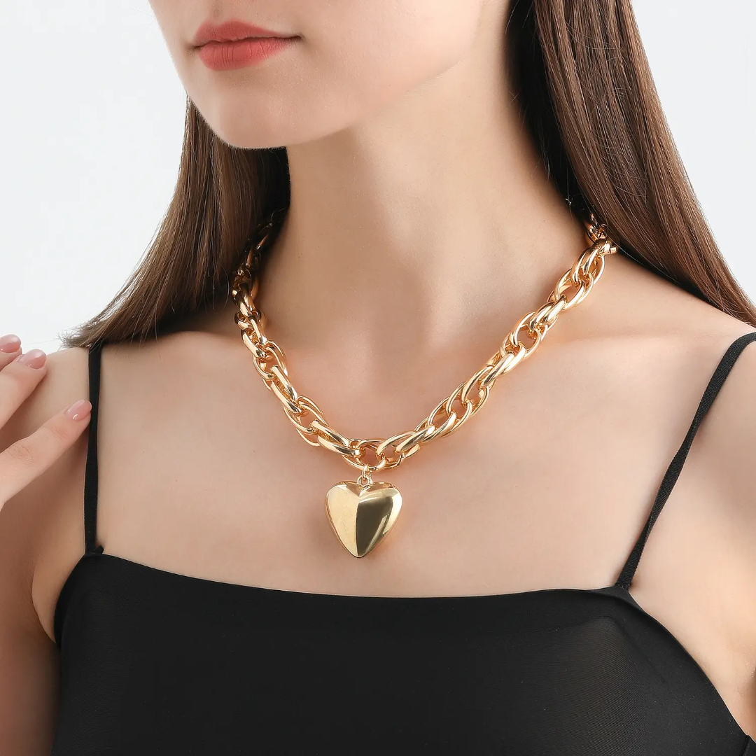 Modern Croissant Necklace