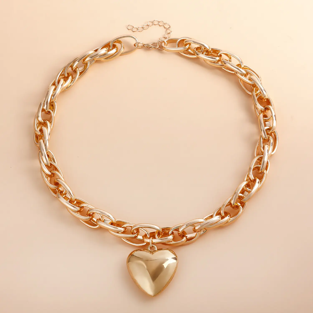 Modern Croissant Necklace