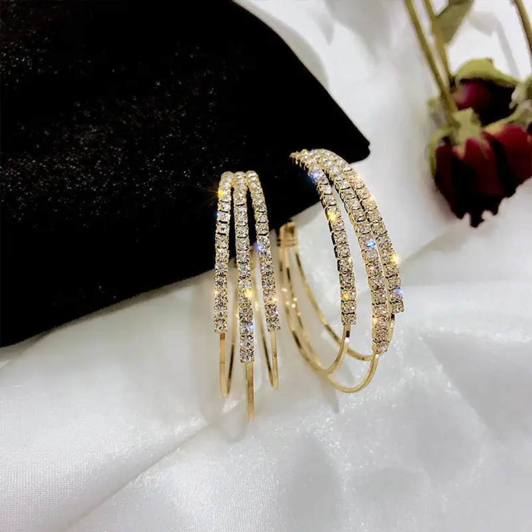 Gleam & Hoop Earrings
