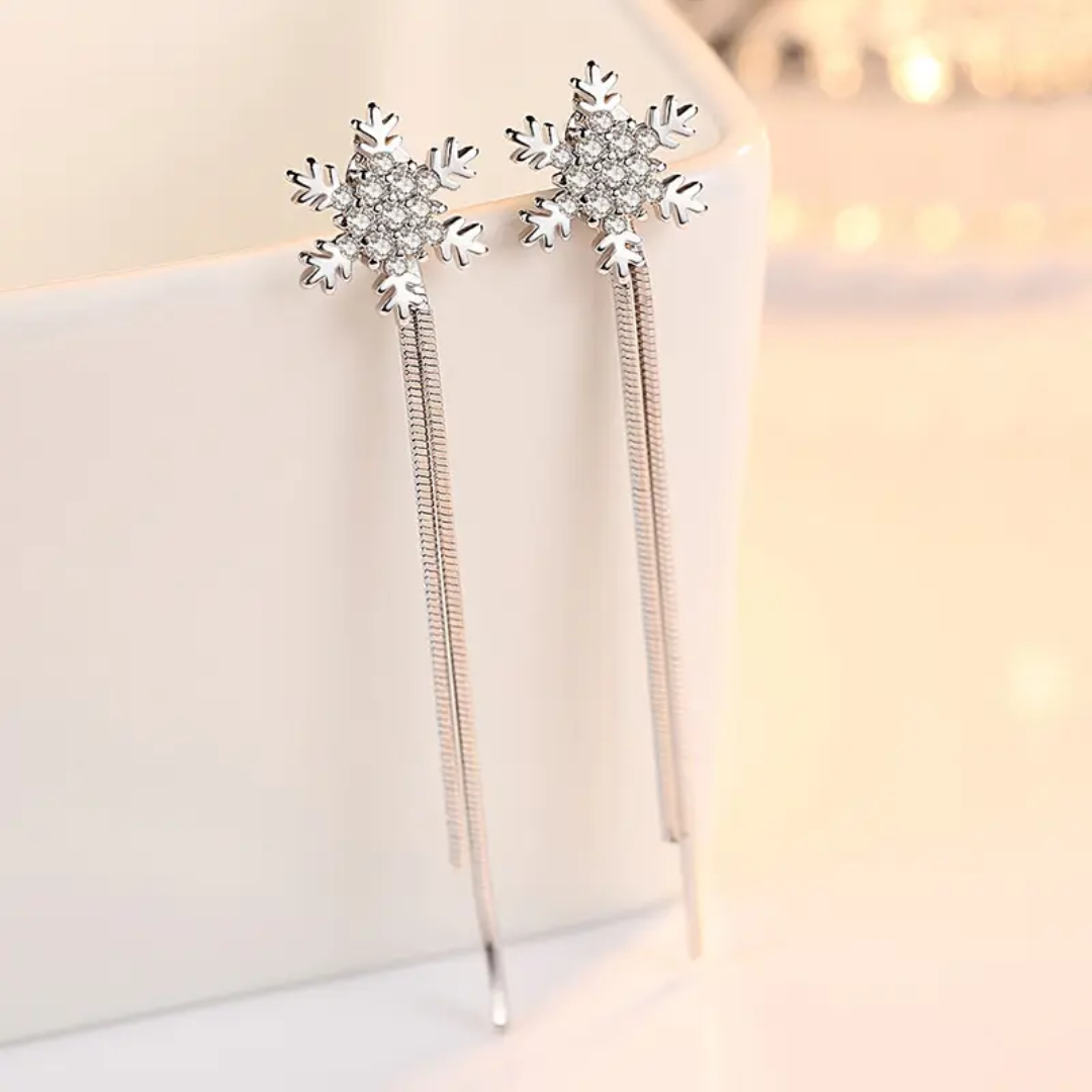 Snowflake Cascade Dangles Earring