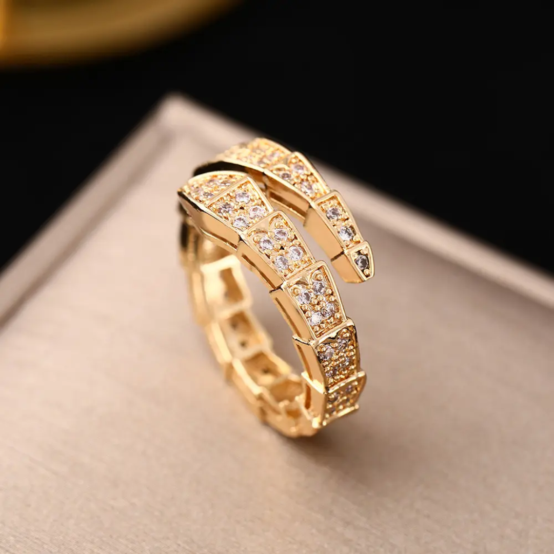 Radiant Viper Coil Ring