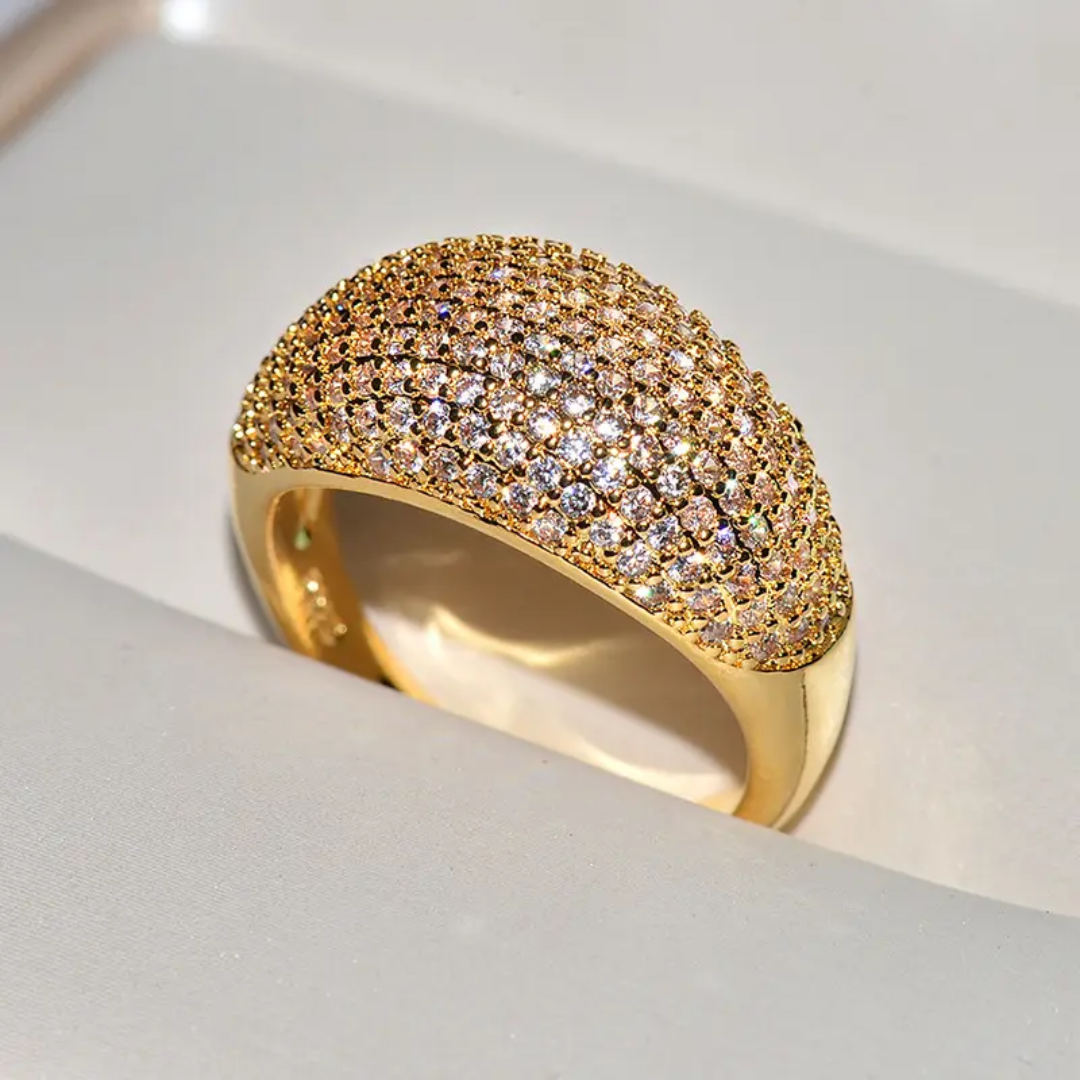 Golden Dazzle Ring