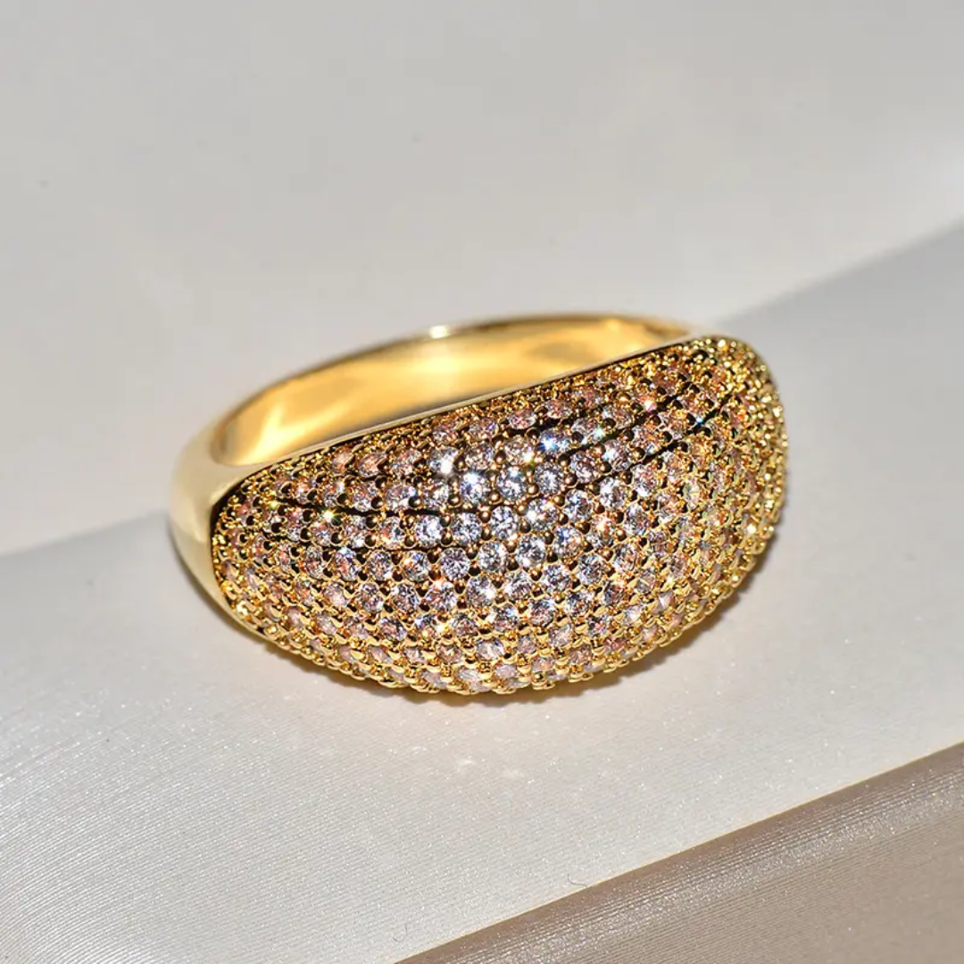 Golden Dazzle Ring