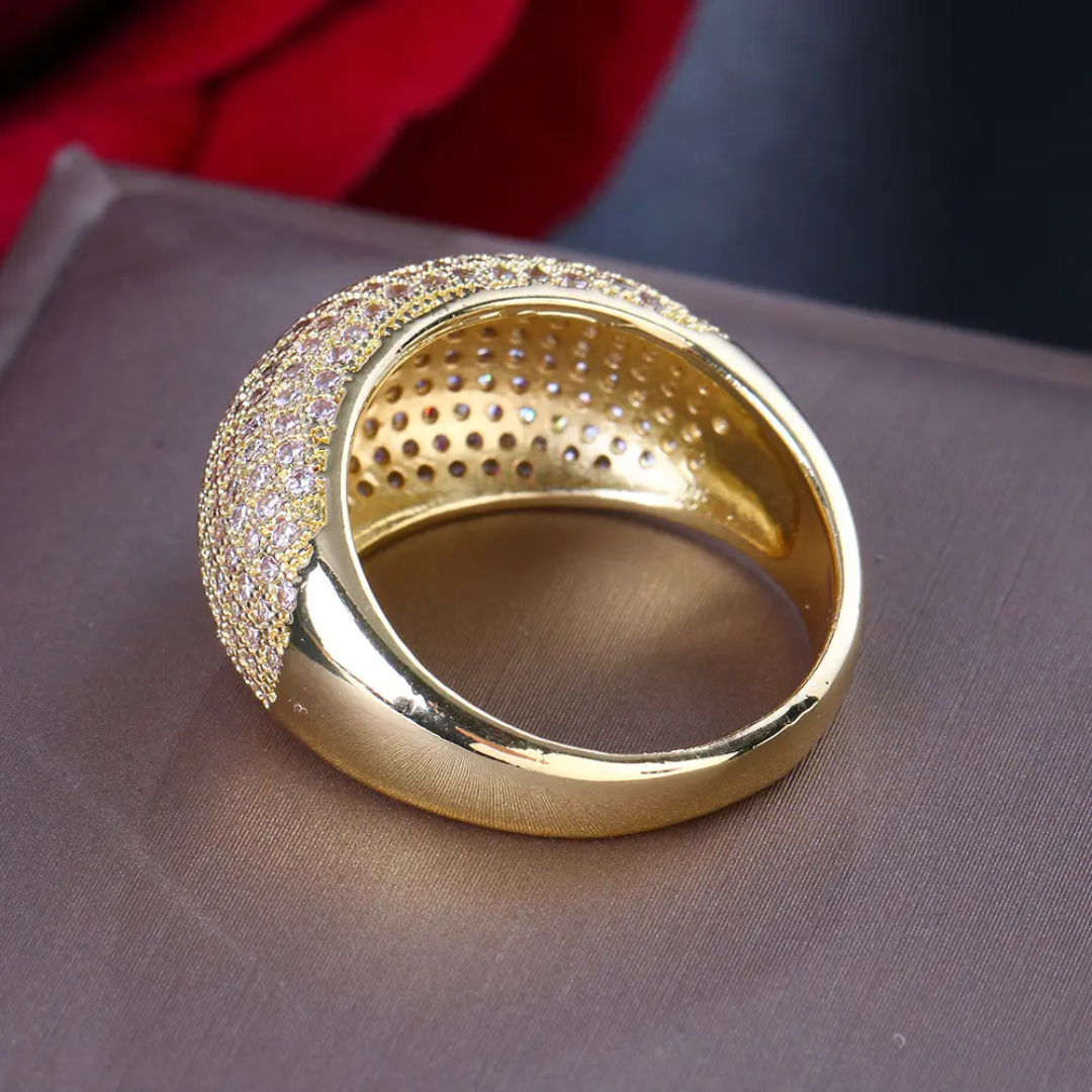 Golden Dazzle Ring