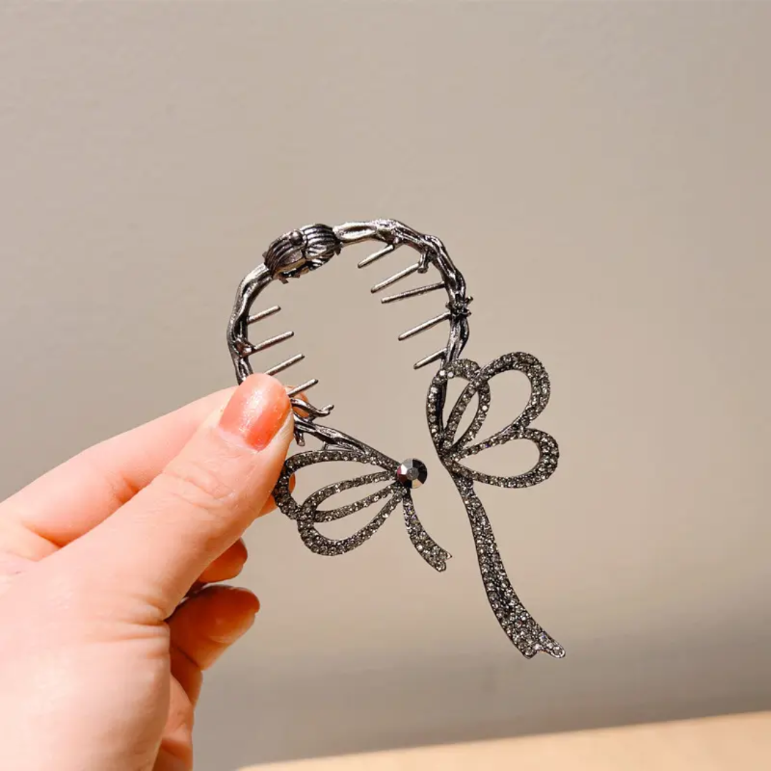 Sparkling Butterfly Claw Clip