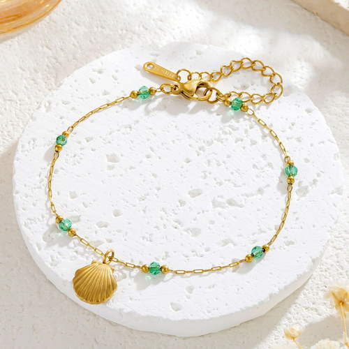 Gilded Beach Bliss Anklet