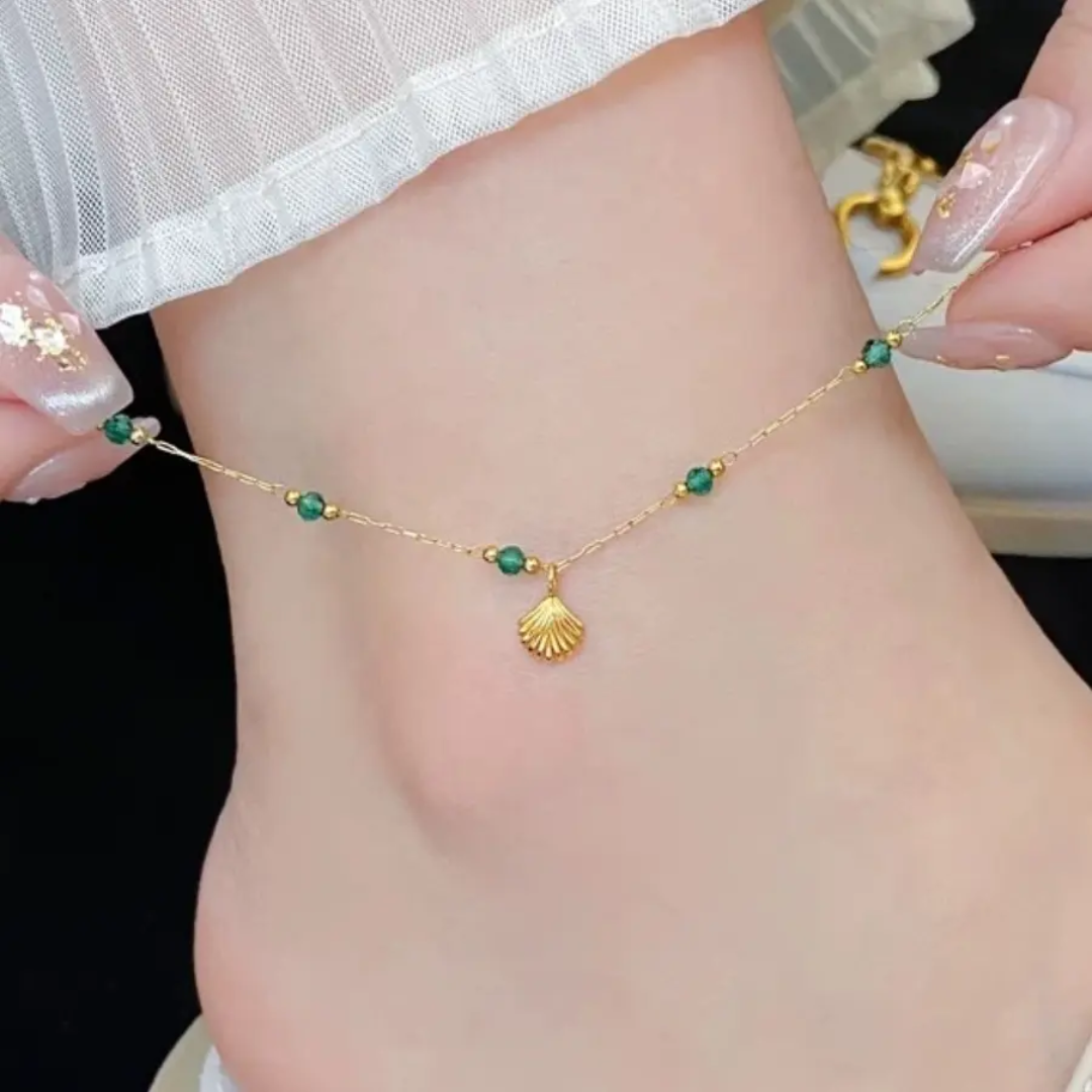 Gilded Beach Bliss Anklet