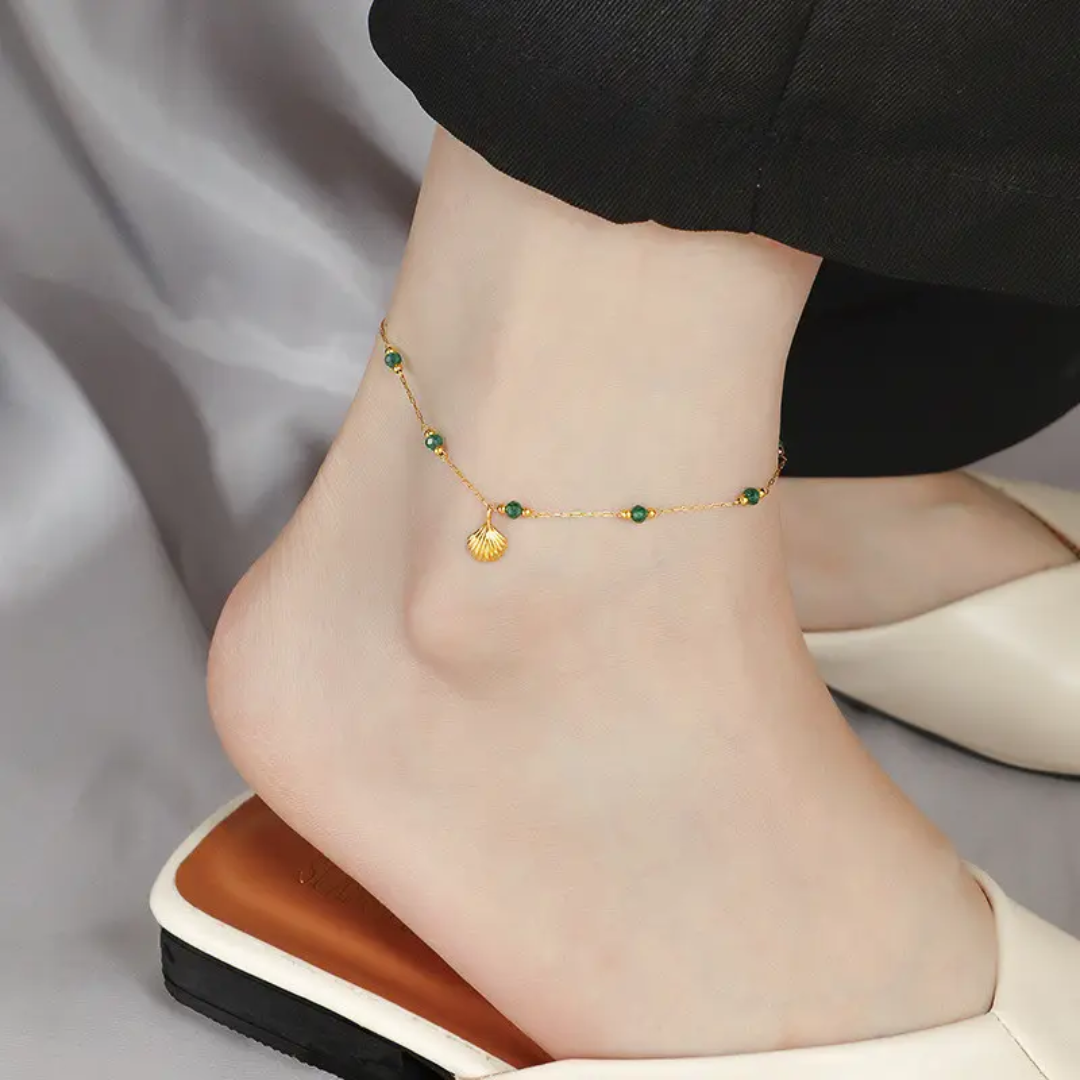 Gilded Beach Bliss Anklet