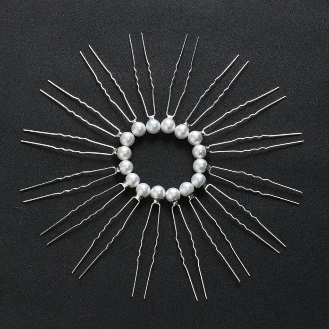 Elegance Pearl Pins (pack of 2)