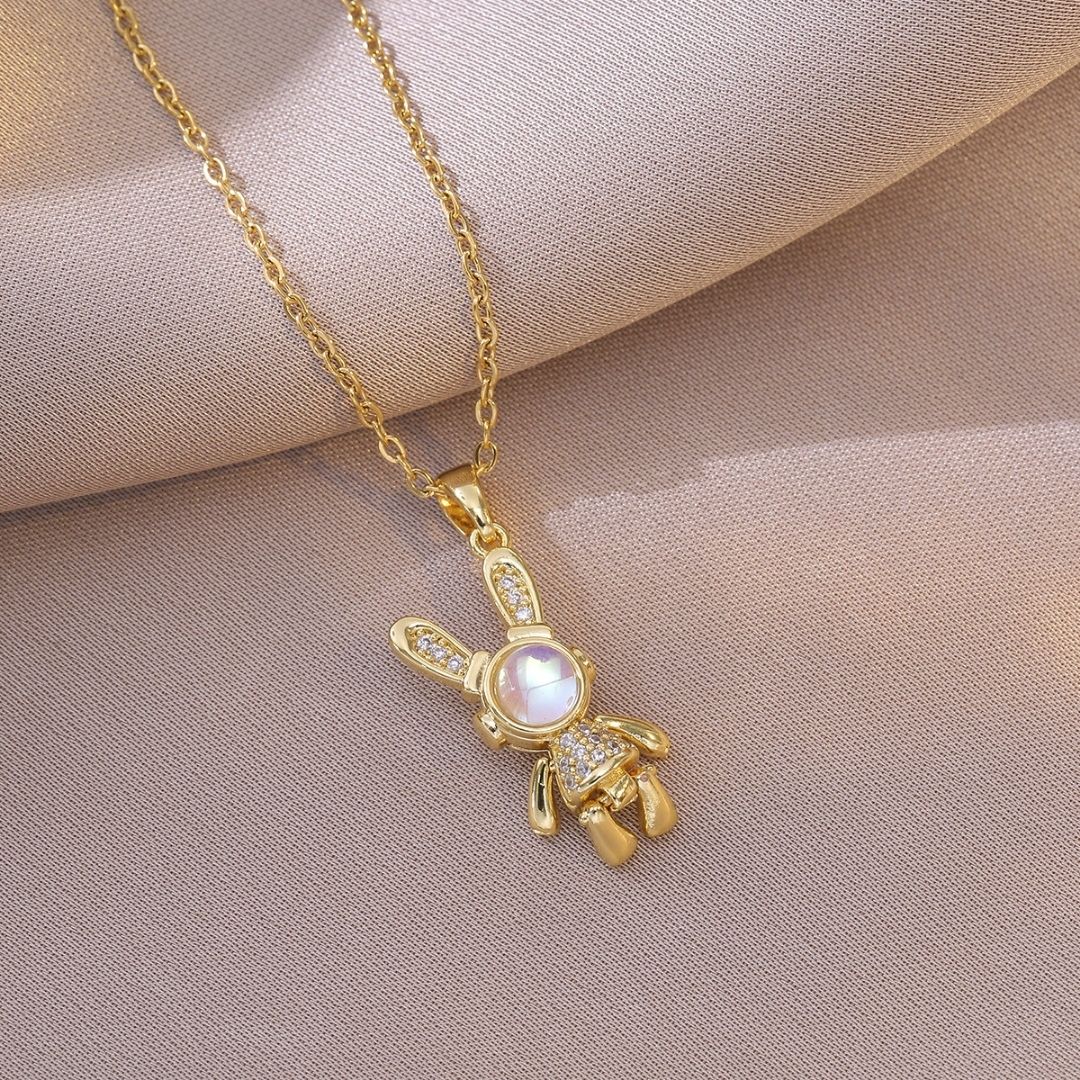 Cyber-Bunny  Necklace