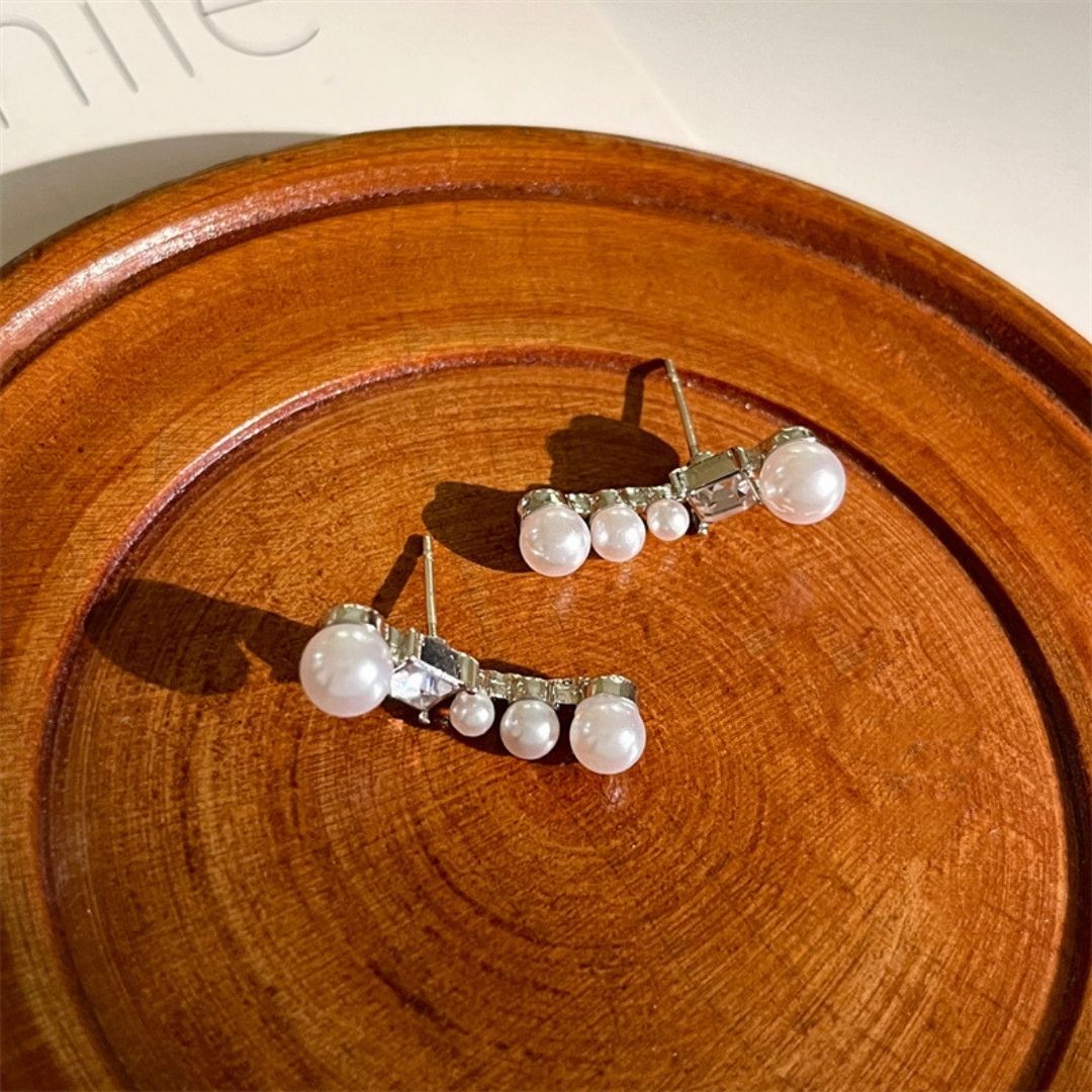 Lumina Pearl Climbers Earrings