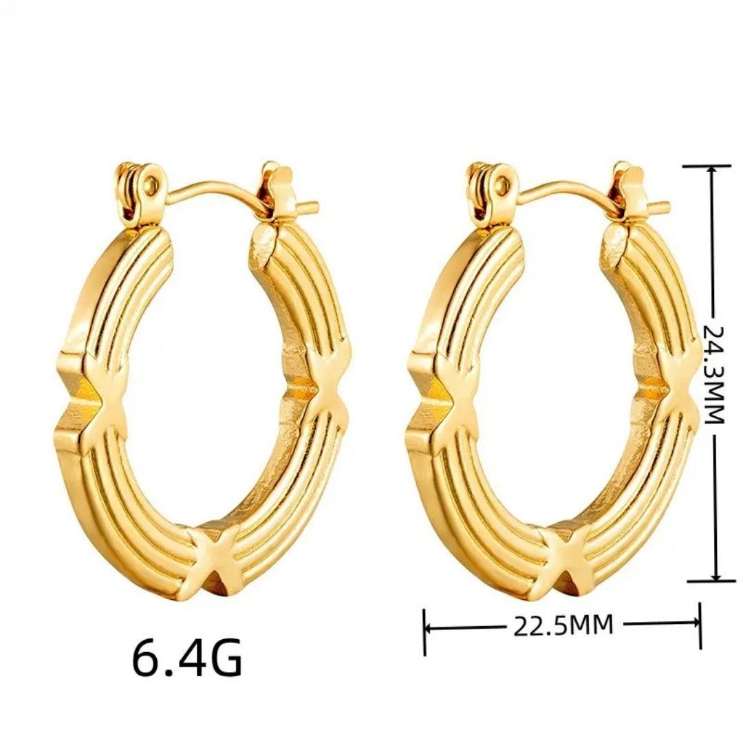 Eterna Shine Hoops Earrings