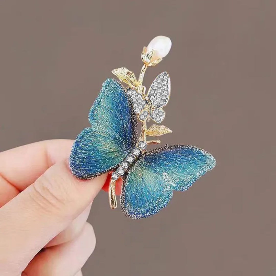 Social Butterfly Hair Clip