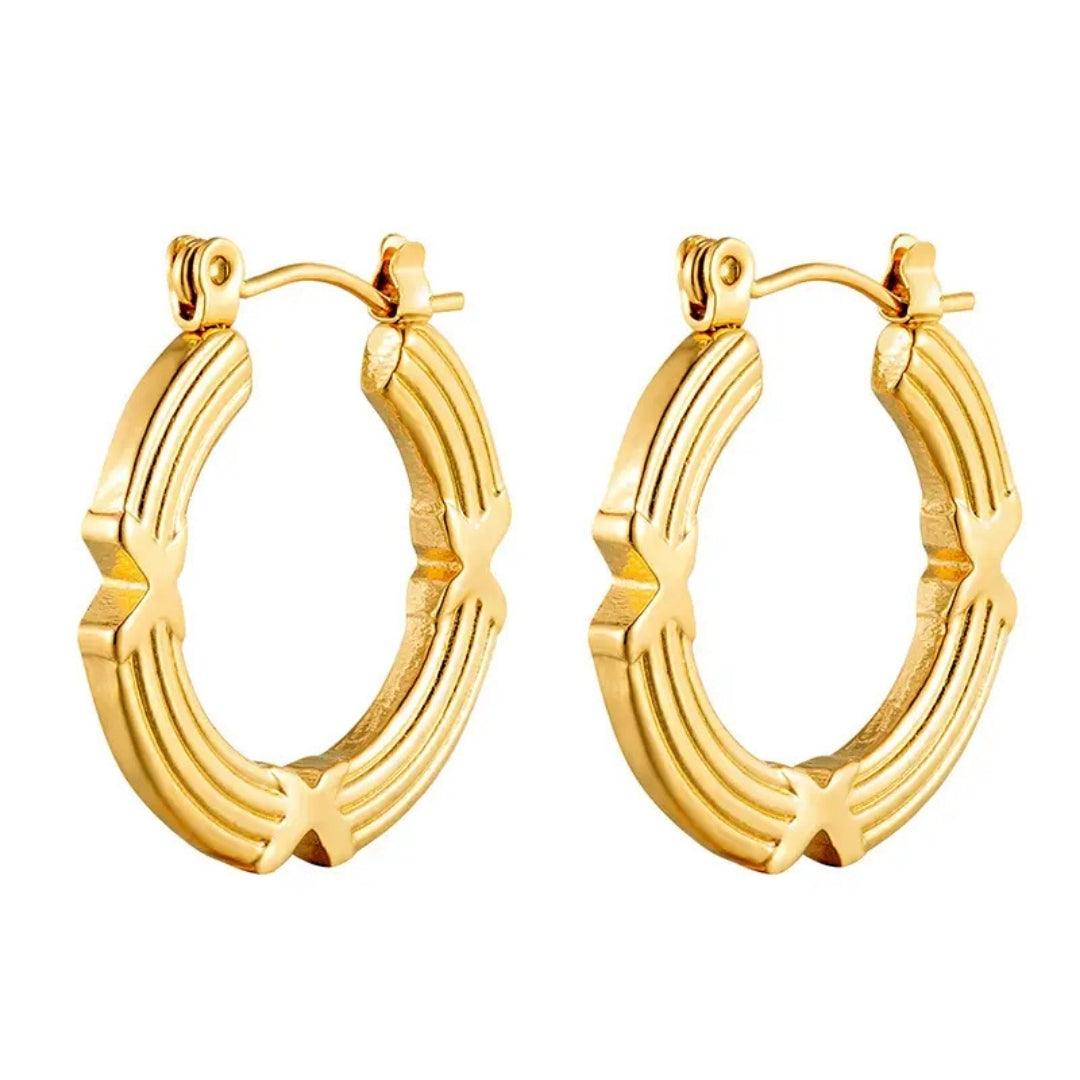 Eterna Shine Hoops Earrings