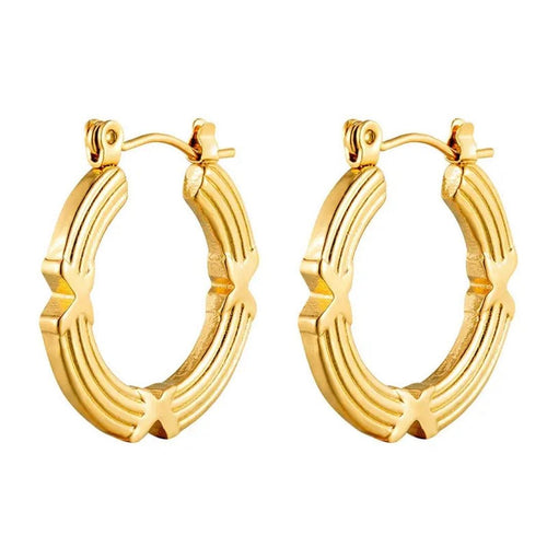 Eterna Shine Hoops Earrings